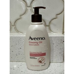 Aveeno Active Naturals Creamy Oil Moisturizer Nourishes Skin 12oz DISCONTINUED